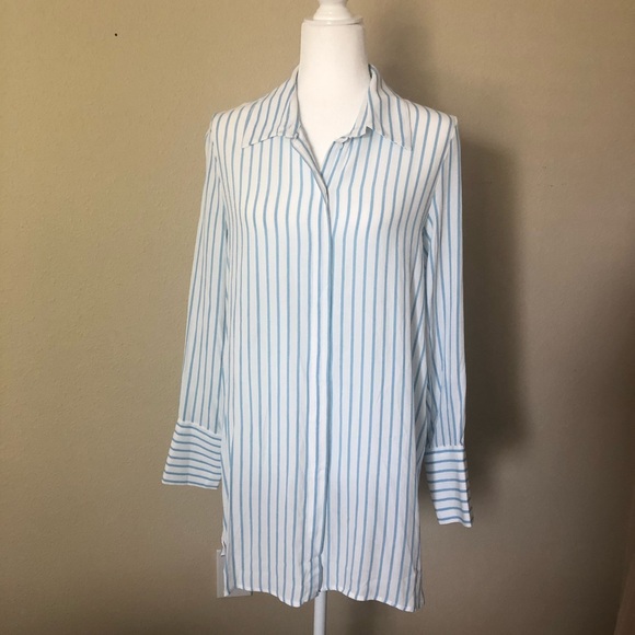 Zara Tops - Zara Long Sleeve Oversize Button down